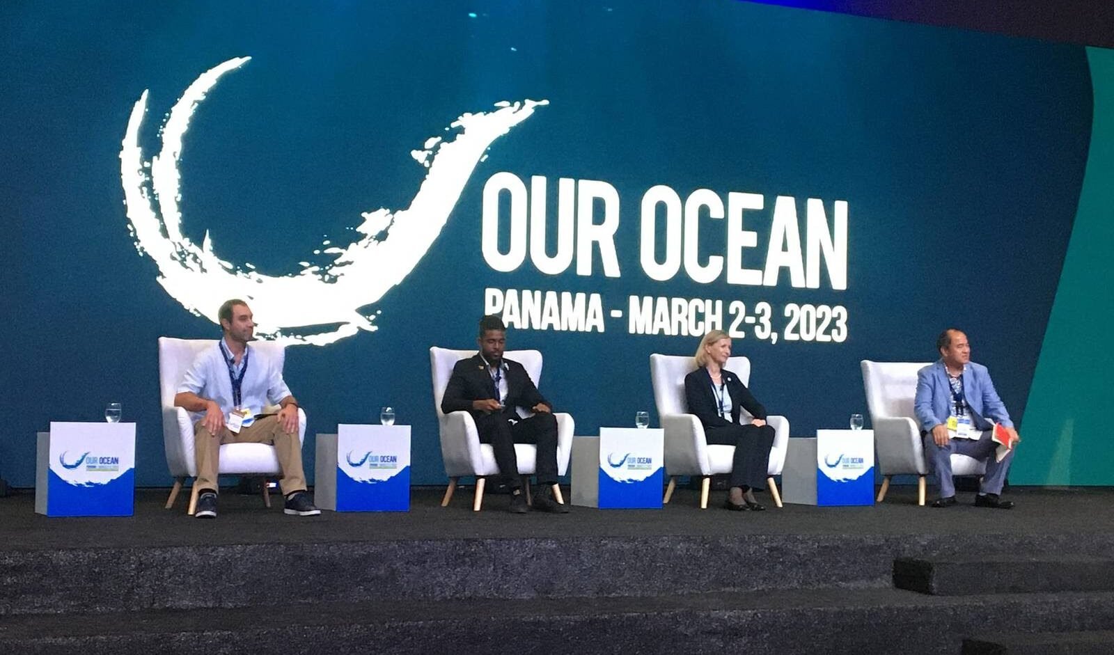 Plastic Oceans International participa en Our Ocean 2023 con un evento sobre los impactos de la contaminación por equipo de pesca.