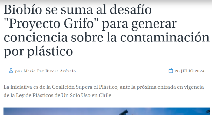 Note de prensa Grifo